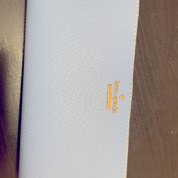 Kate Spade Thompson Street Stacy Wallet Fable Blue - Picture 5 of 5